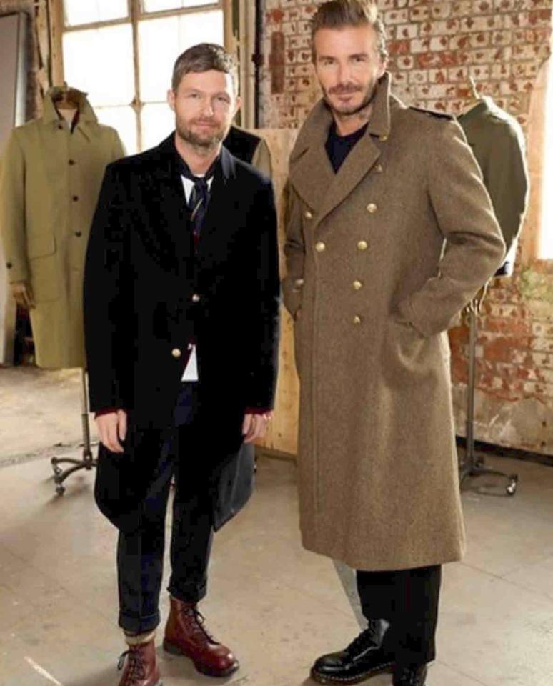  David and creative director Daniel Kearns