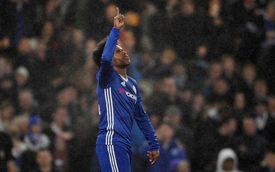  Willian netted the Blues third