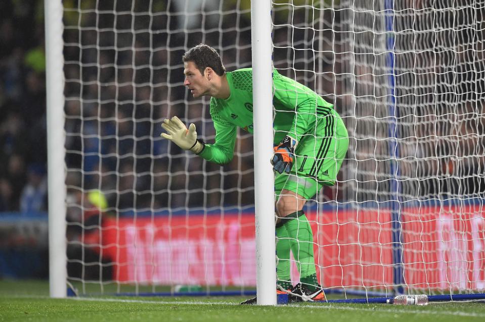  Chelsea keeper Asmir Begovic is a January transfer target for Premier League side Bournemouth