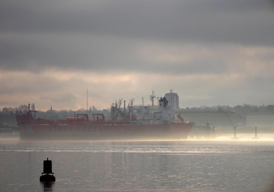  Misty conditions on the Mersey could be repeated later this week when a wintry blast hits the UK, with large parts of the country set for snow