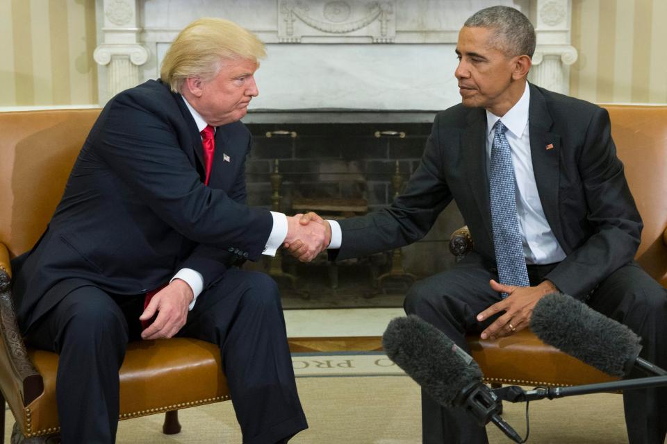  Trump will replace Obama as President of the United States of America