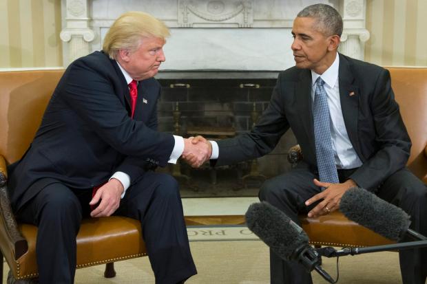 Trump will replace Obama as President of the United States of America