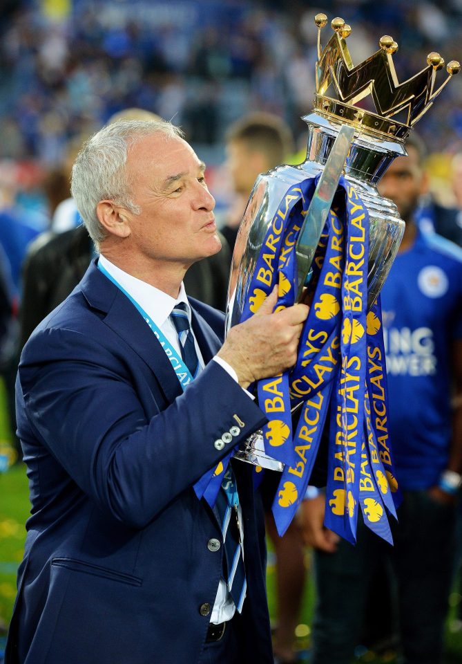  Claudio Ranieri's heroics got Leicester into the list of the world's richest teams