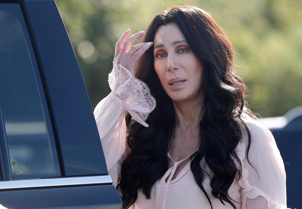  Pop legend Cher had been tipped to perform