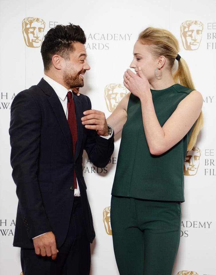  The pair had a giggle during the event at BAFTA HQ in London