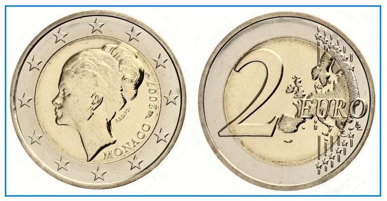  This Grace of Monaco 2 euro coin is extremely rare, which is why it's worth thousands