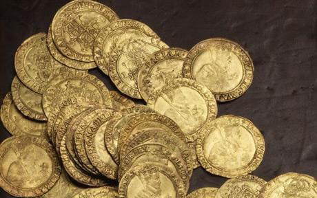  These coins date back to Scotland in 1603, so they might not look like a lot but they are worth a fortune