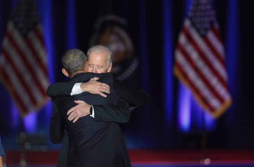  The President couldn't resist making a gay marriage joke when talking about his right-hand man Joe Biden