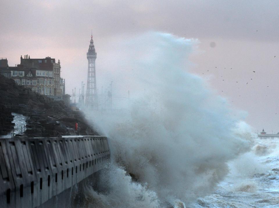  Yellow warnings for high winds and snow have been issued by the Met Office