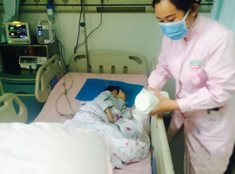  The little girl is now recovering and is not expected to suffer long-term side effects