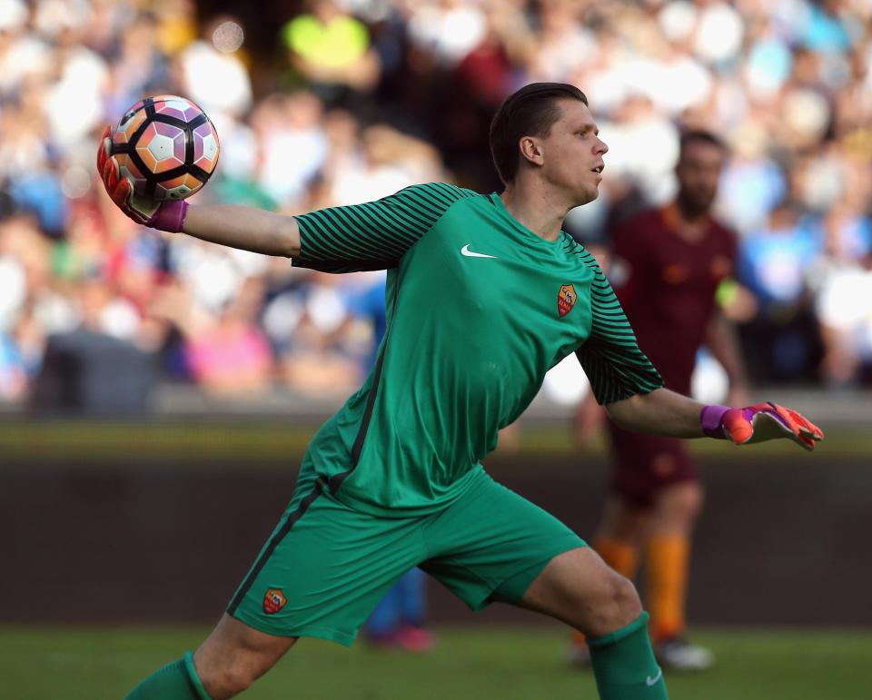  Wojciech Szczesny is a £15million target for current loan club Roma