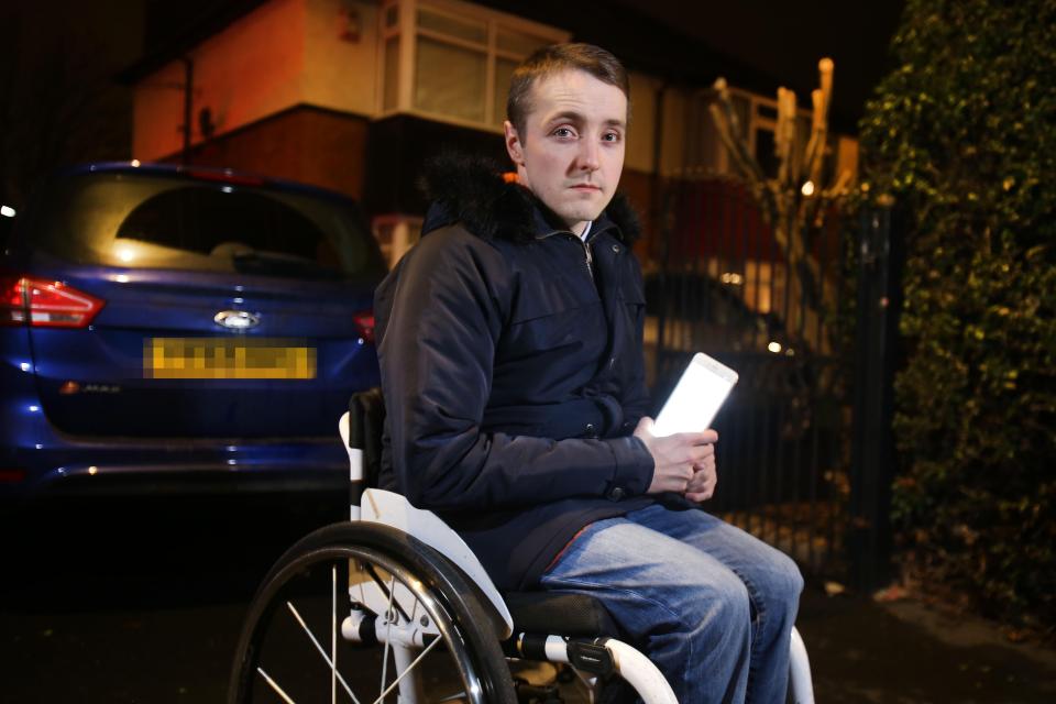  Joshua, a freelance journalist from Leeds, claim the driver told him he couldn't take him because he had a wheelchair