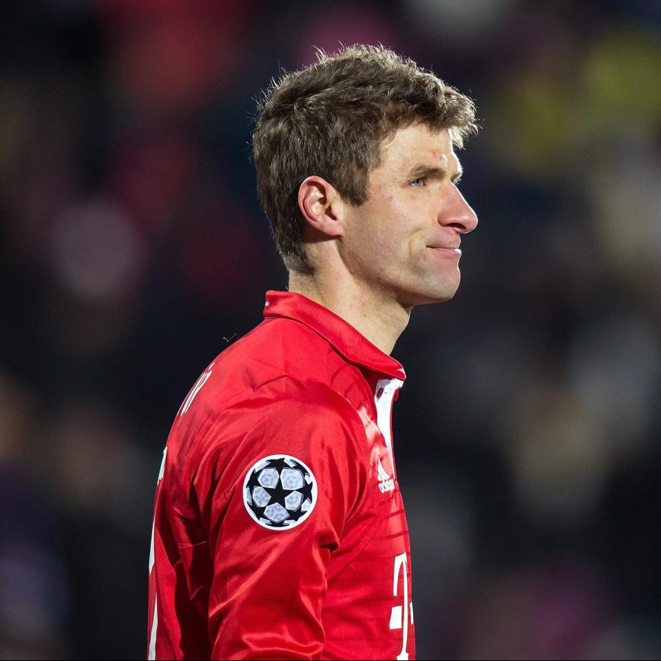  The Bayern Munich star Thomas Muller has struggled in front of goal this season