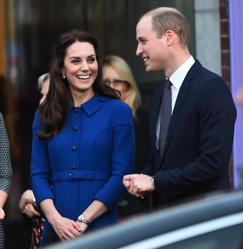  Kate and William left Prince George and Princess Charlotte behind for one of their first engagements of the year today