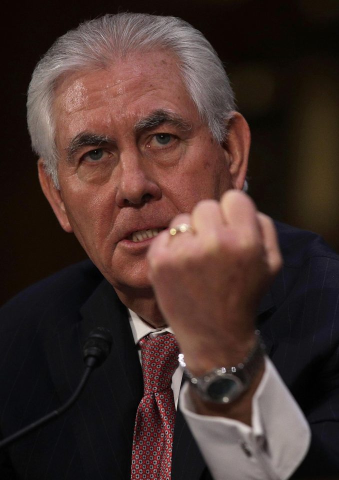  The position of Secretary of State makes him the top ranking diplomat in the US