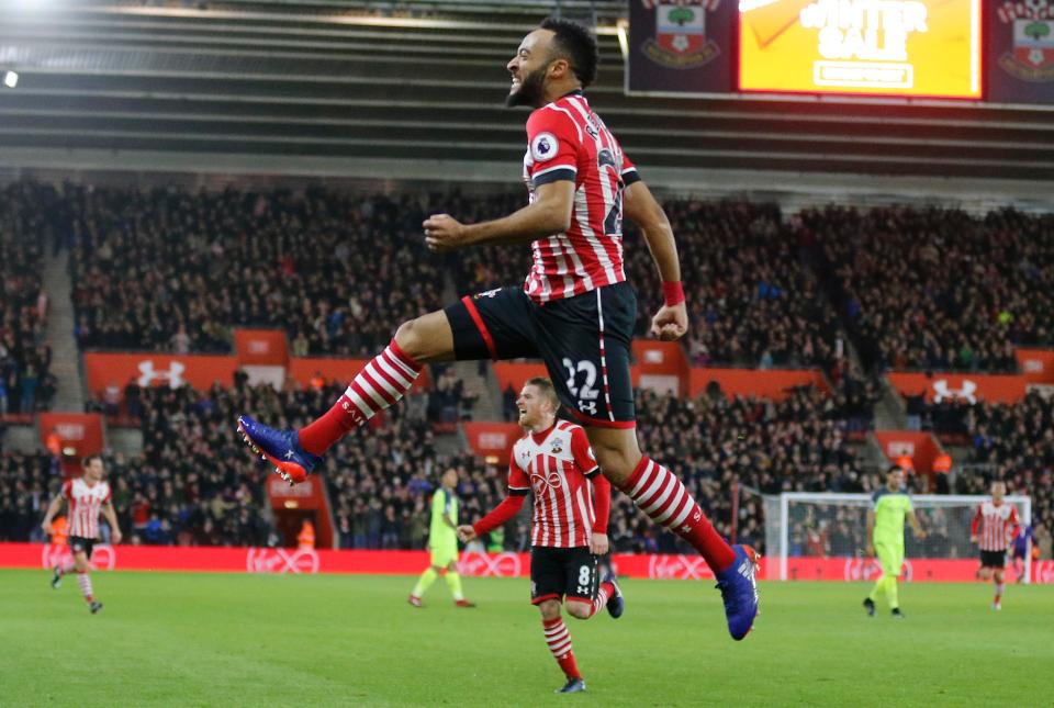  Nathan Redmond scored the winner in the first-leg and will be hoping to continue his form in the return fixture