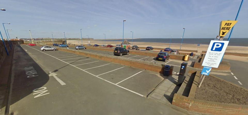  The car park of the Sand Dancer pub in Sea Road, South Shields, where March decided to try and scare the woman and her partner