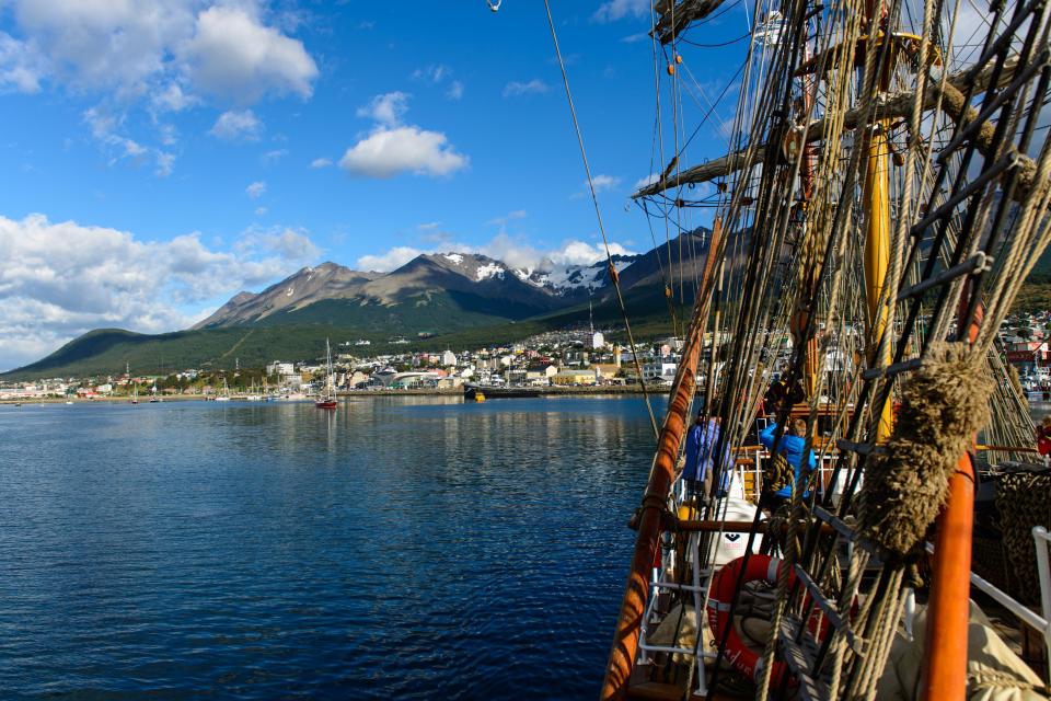  The boat set sail from Argentina and travelled 5,000 miles