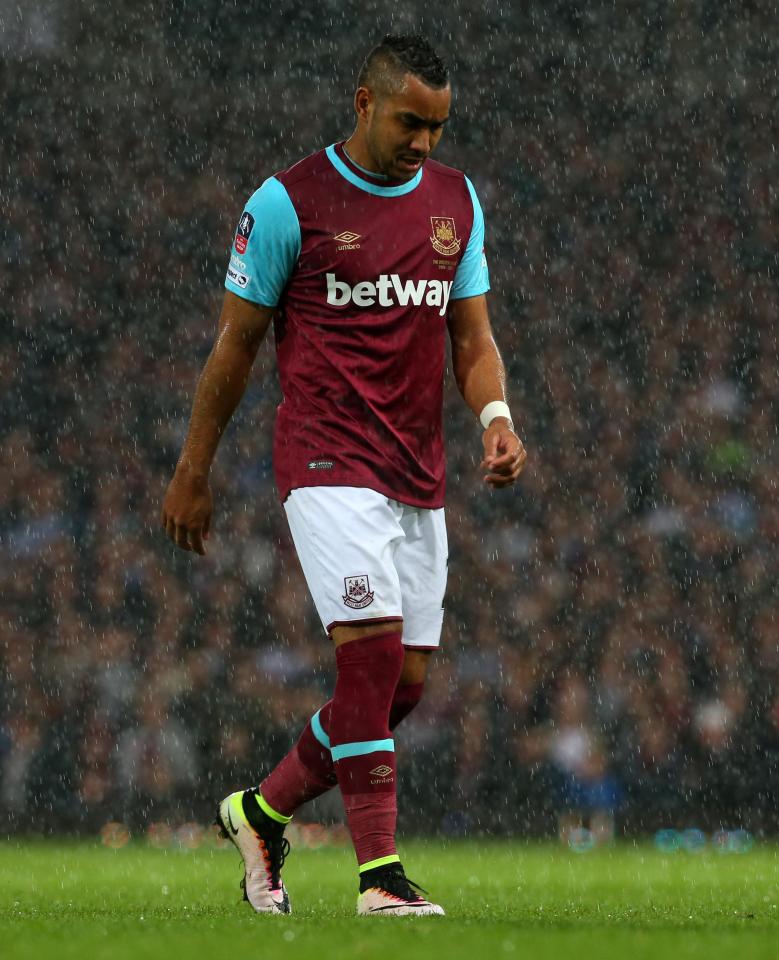  Dimitri Payet has refused to play for West Ham as he attempts to force a move out of the club