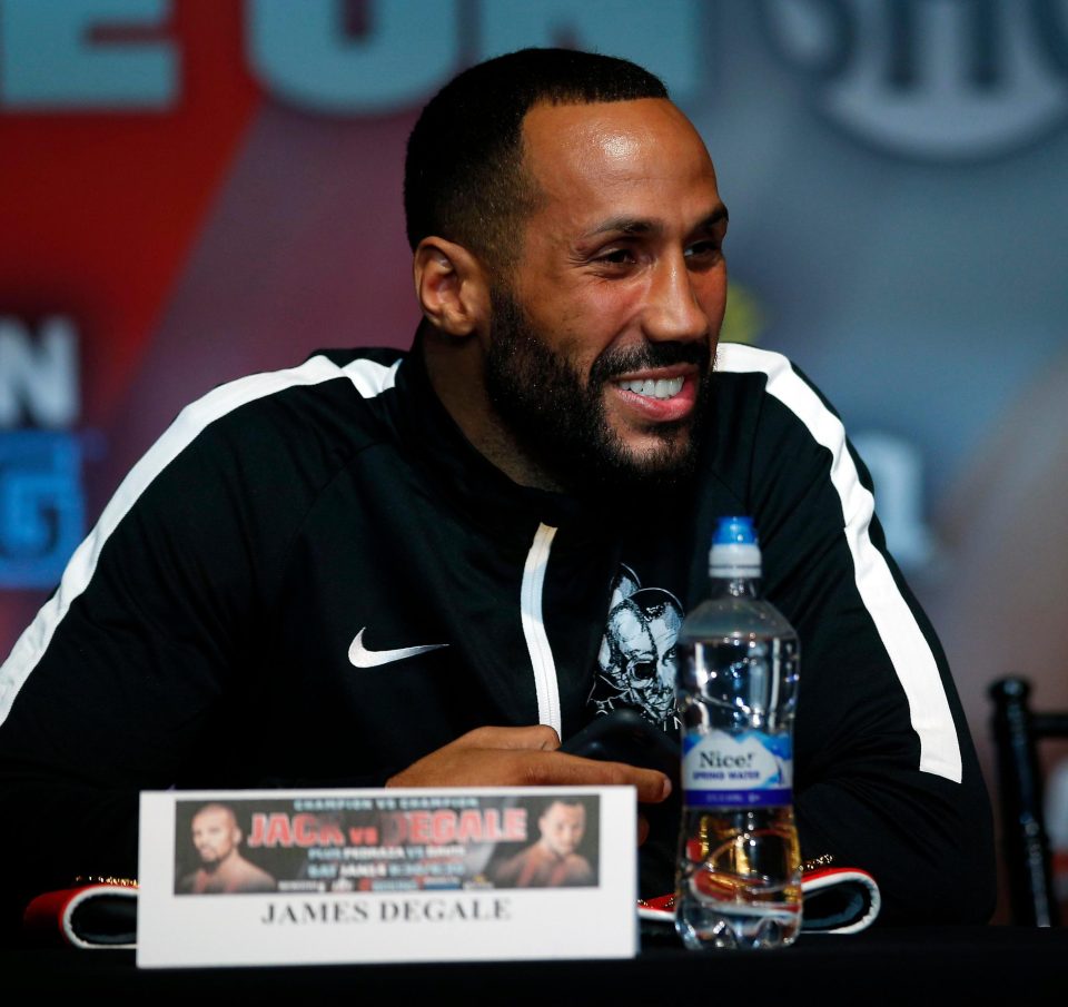  James DeGale has been labelled the best fighter in the UK by Floyd Mayweather