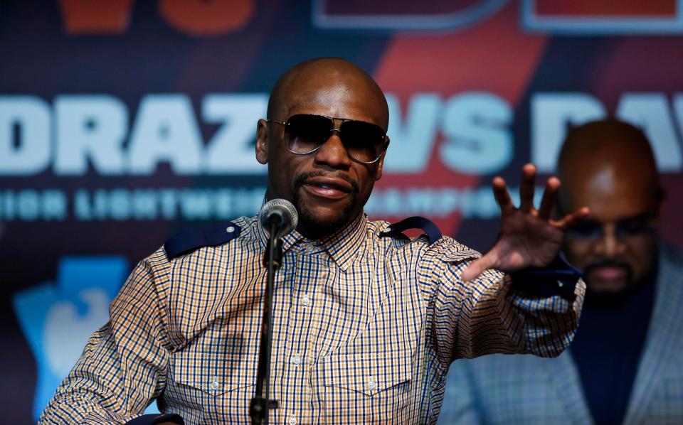  Mayweather earned a reported €16million to fight the Big Show