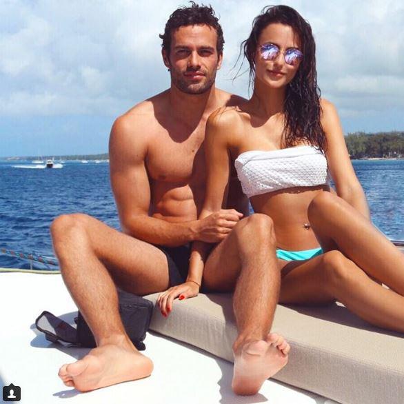  Lucy Watson shared a shot of her glorious holiday in Barbados with boyfriend James Dunmore