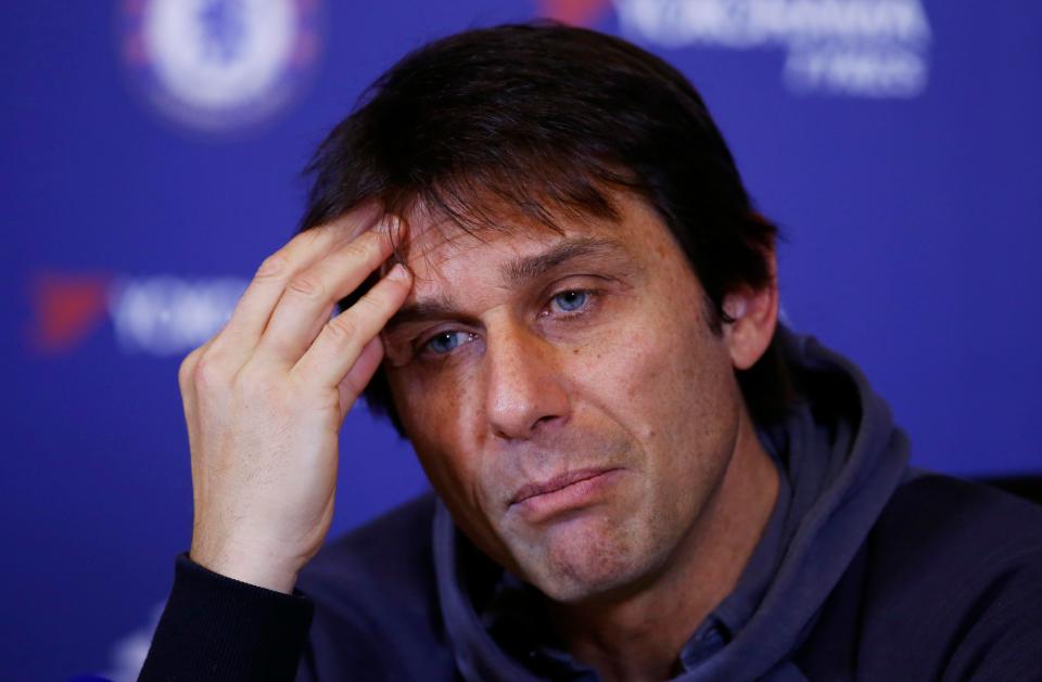  Antonio Conte suffered a blow as Chelsea lost at Tottenham and now they need to respond at Leicester