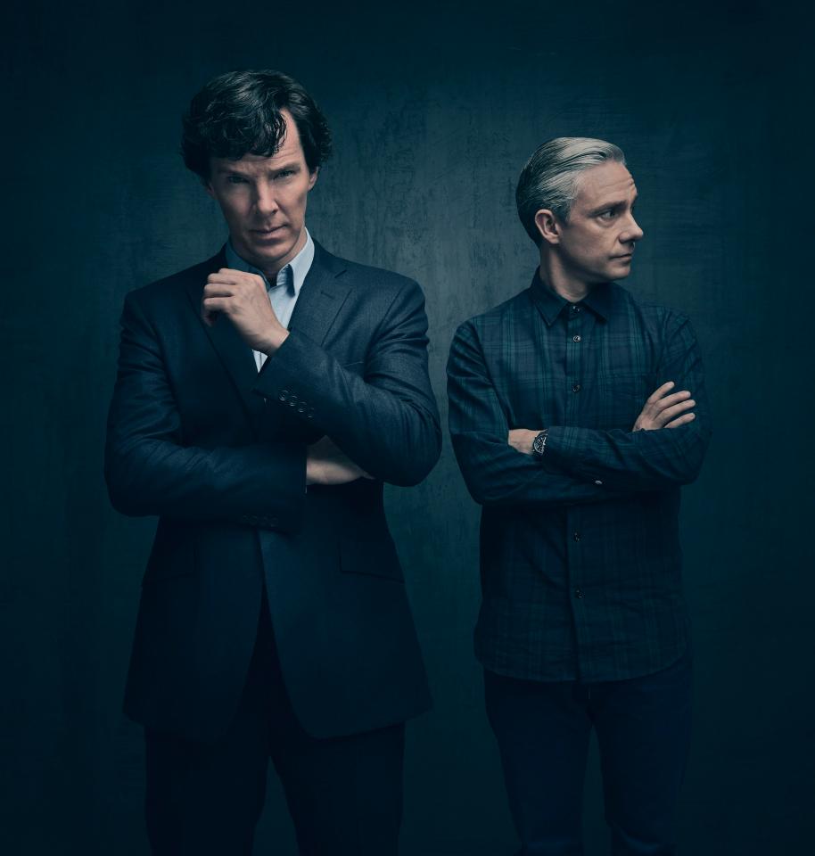  Sherlock stars Benedict Cumberbatch and Martin Freeman may have ended hopes for another series