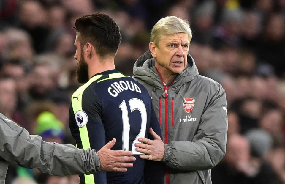  Giroud admits Arsene Wenger's uncertain future had no influence on his new contract