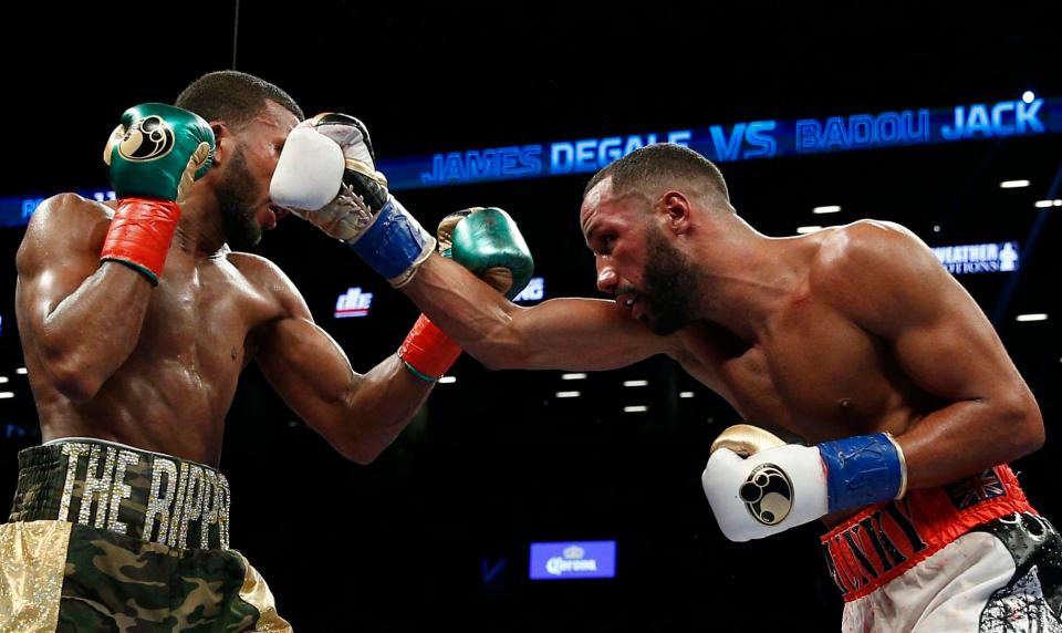  James DeGale was made to settle for a draw with Badou Jack at the Barclays Center in New York