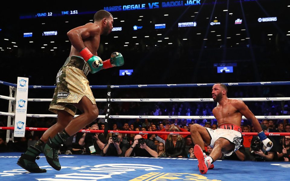  Badou Jack finished the stronger of the two fighters and had James DeGale on the floor in the final round