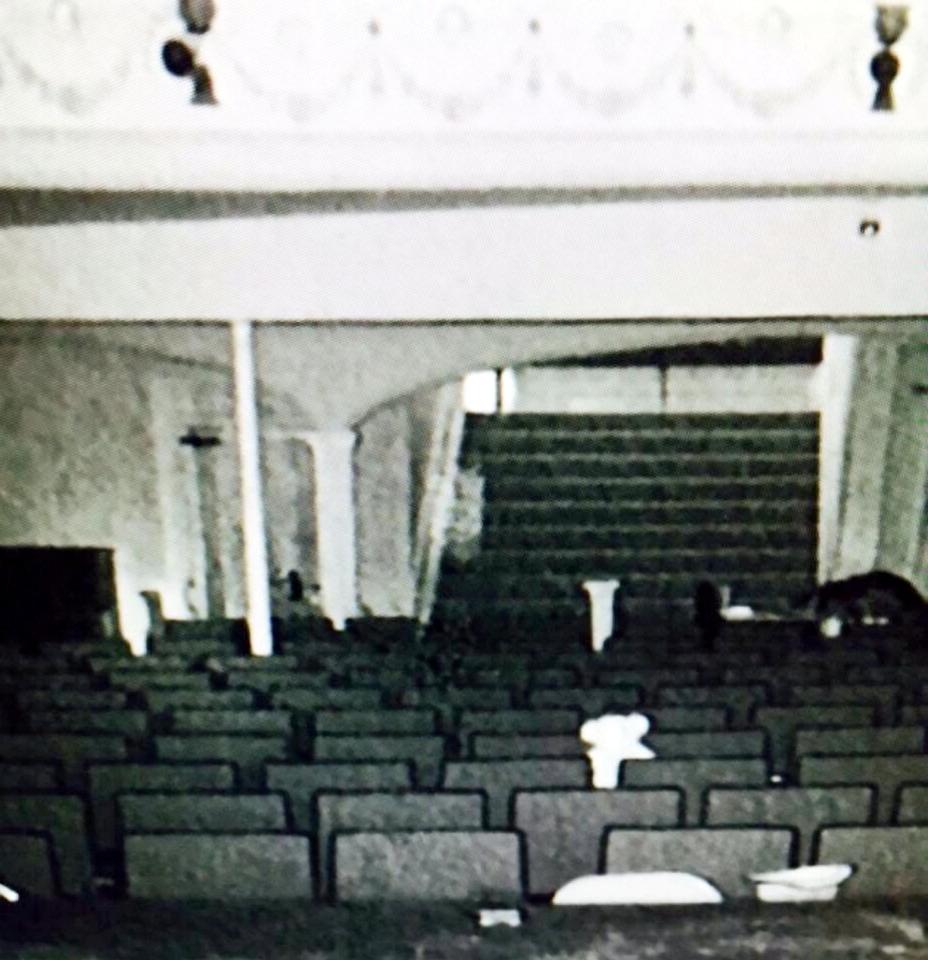  The pictures taken Biddeford City Theatre appear to show the ghost of a singer