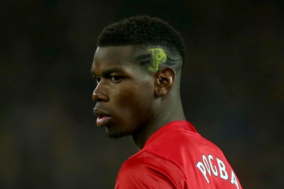  Some of Pogba's haircuts have been blasted by his former boss at Man United reserves