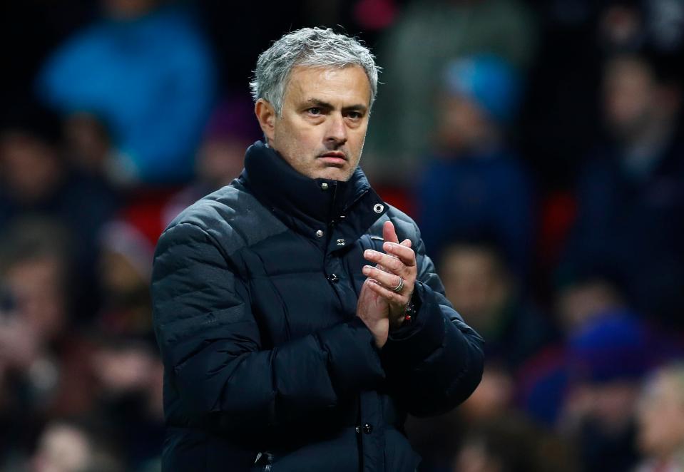  Jose Mourinho thinks the days of free-flowing football at Old Trafford are open