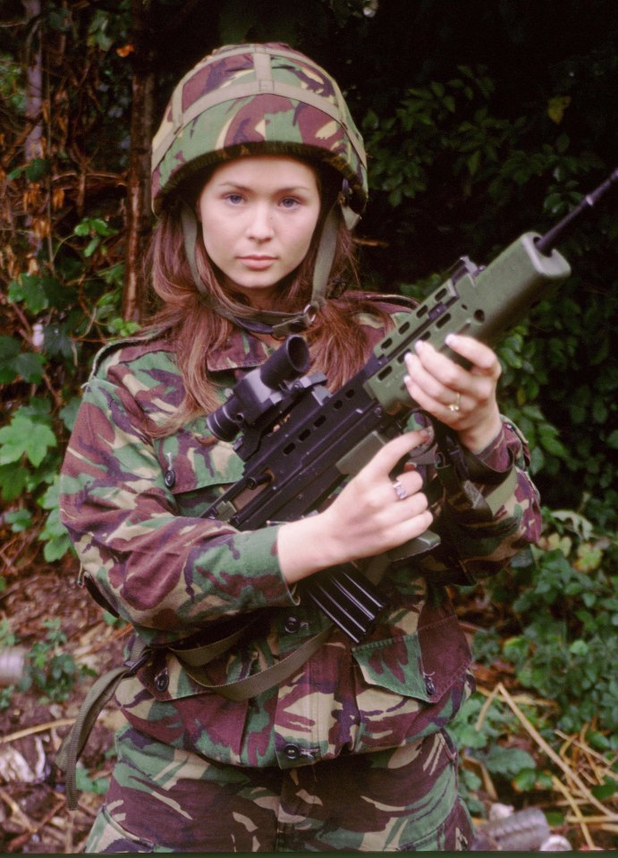  WAG Nicola used to be a corporal in the army cadets