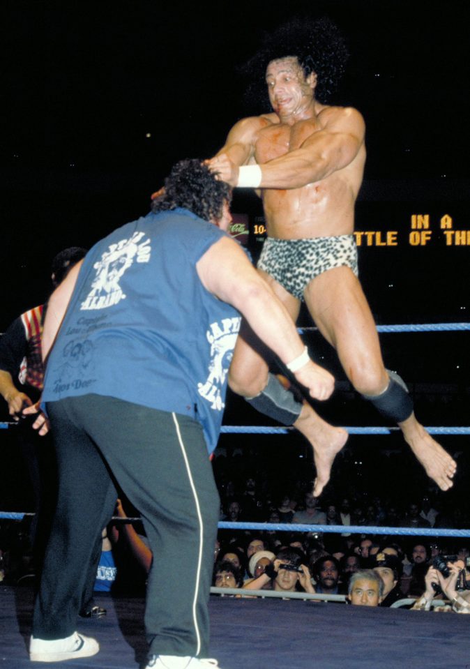  Snuka was known for his high-flying moves