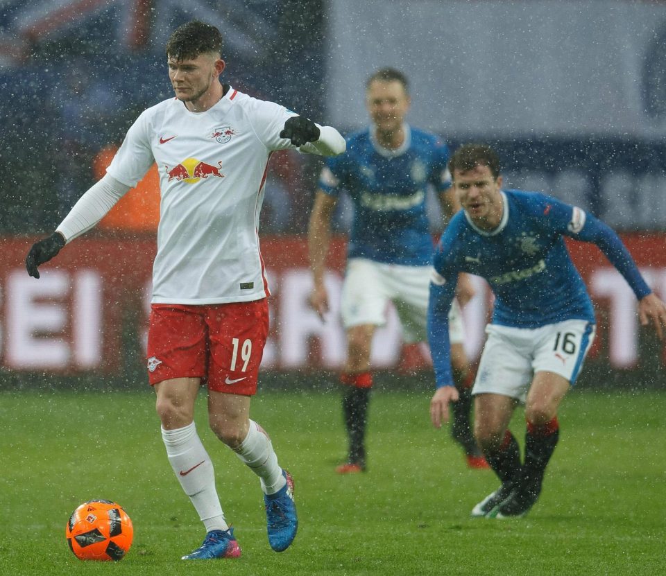  Scottish starlet Oliver Burke insists he is enjoying life in Germany but is happy to hear he is being talked about in Prem circles