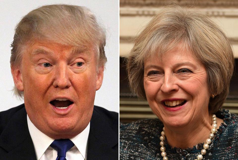  The PM is set to meet with Mr Trump after he enters the White House following his inauguration