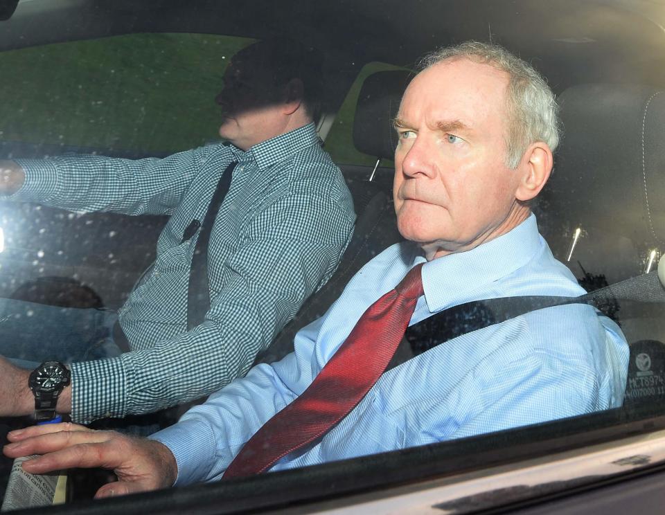  Deputy First Minister Martin McGuinness stepped down last week, which forced snap elections in Northern Ireland