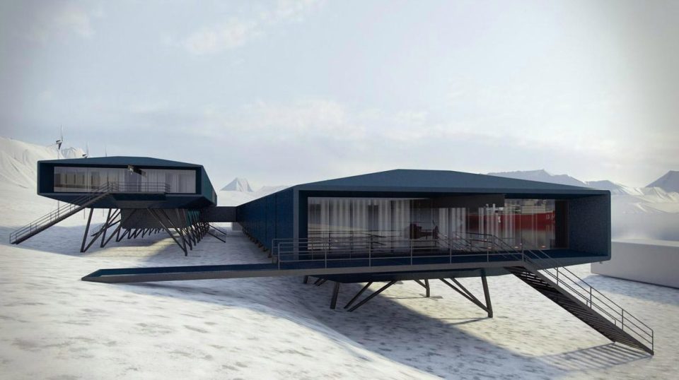  Brazil's Comandante Ferraz Antarctic research station is just one of the futuristic pods popping up on the icy continent