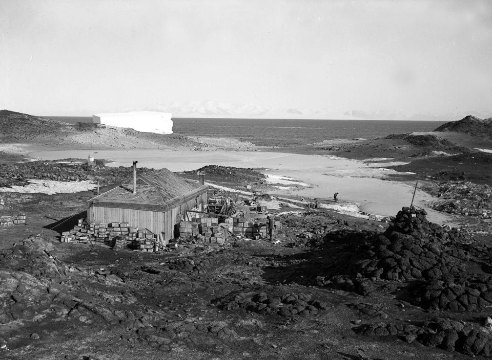  Research teams previously lived and worked in modest wooden huts