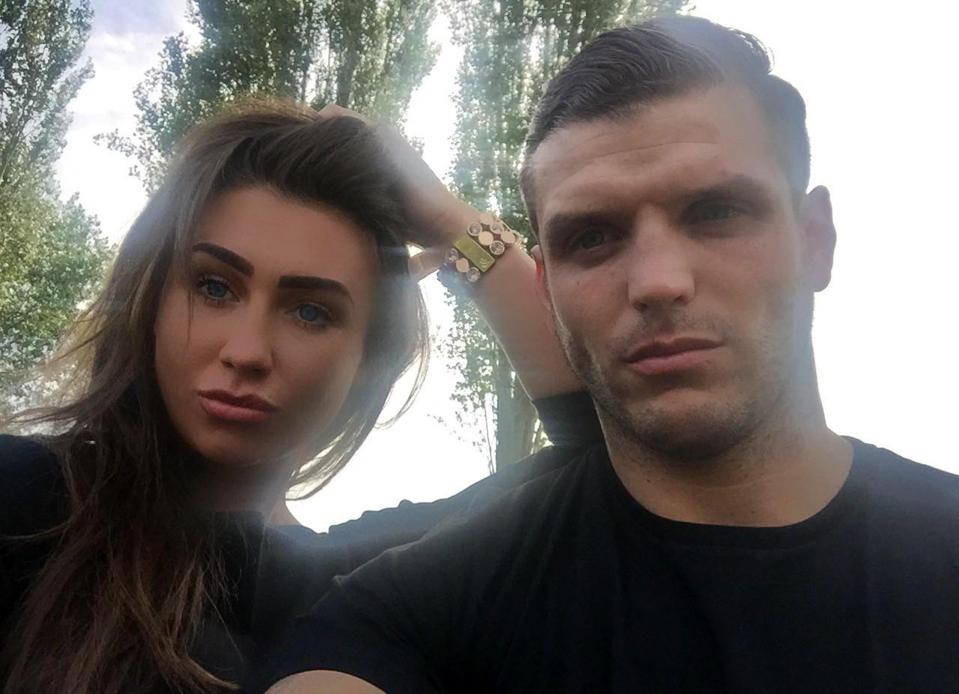  Lauren Goodger says her jailbird boyfriend Joey Morrison keeps an eye on her weight loss