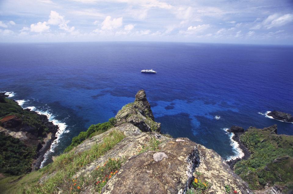  Tiny Pitcairn Island is home to fewer than 50 inhabitants, most of whom are descendants of the crew who staged the Mutiny on the Bounty