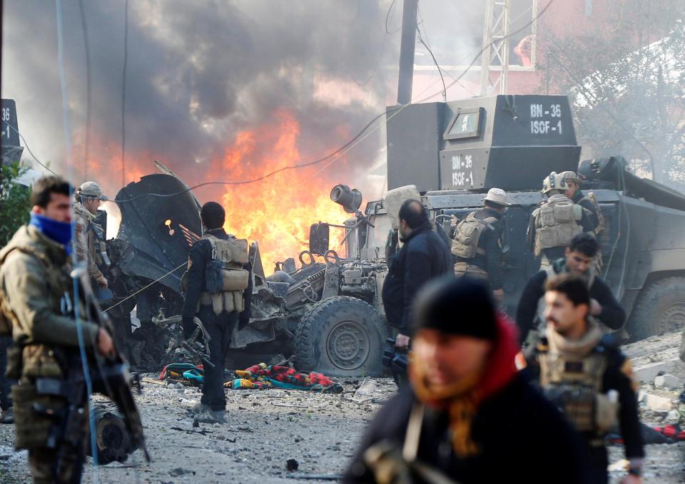  ISIS is losing ground in the Iraqi city of Mosul. File picture