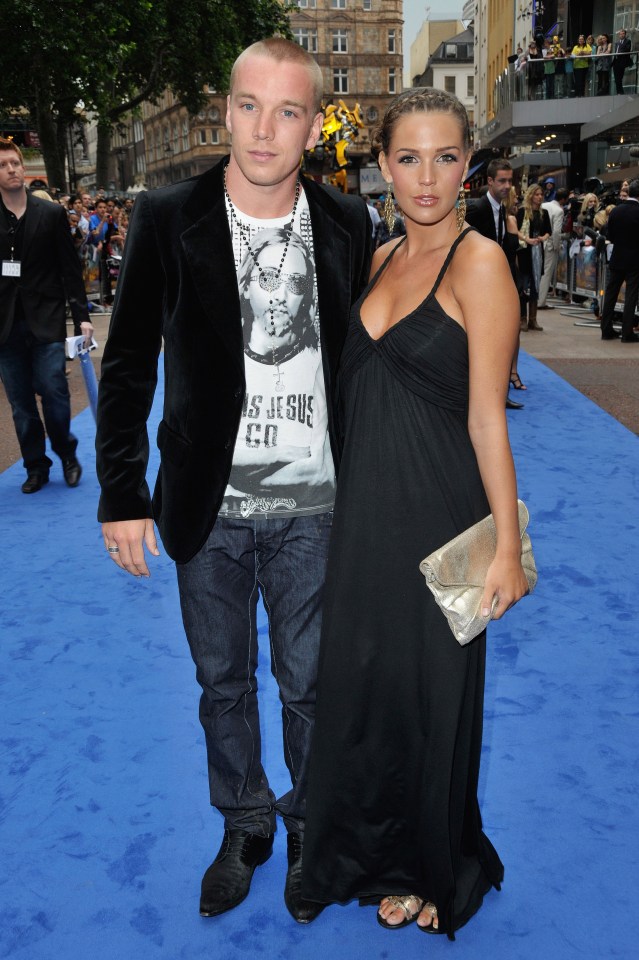  Jamie with his ex-wife Danielle Lloyd in 2009 at the UK premiere of 'Transformers: Revenge of the Fallen'