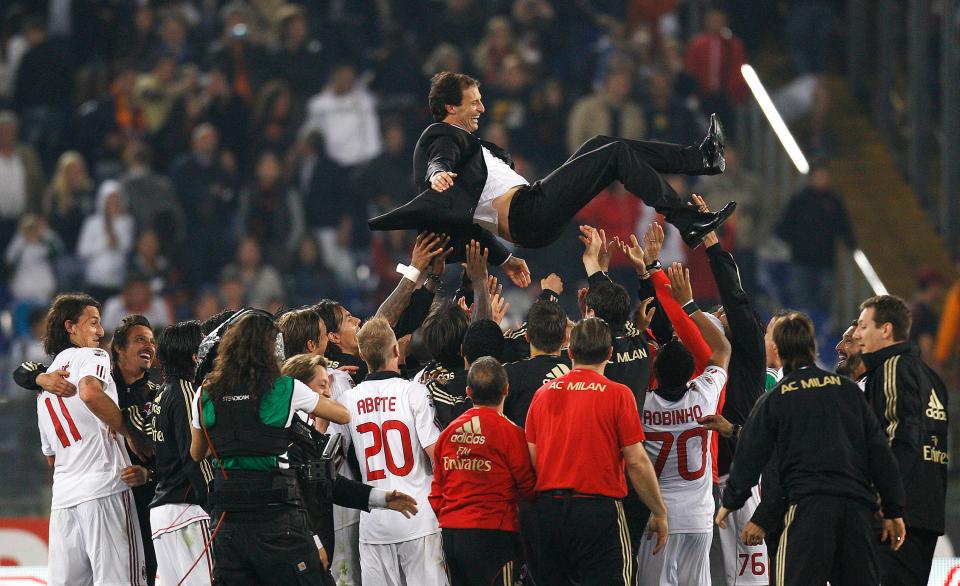  Max Allegri won the title at AC Milan in 2011