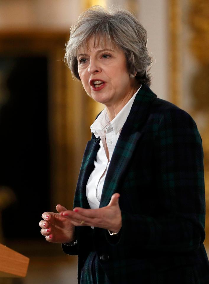  But Vivienne Westwood, who designed the suit, doesn't like the PM at all, calling her "awful"