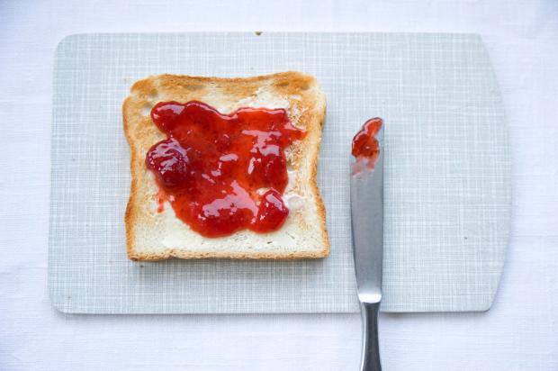 Toast and jam