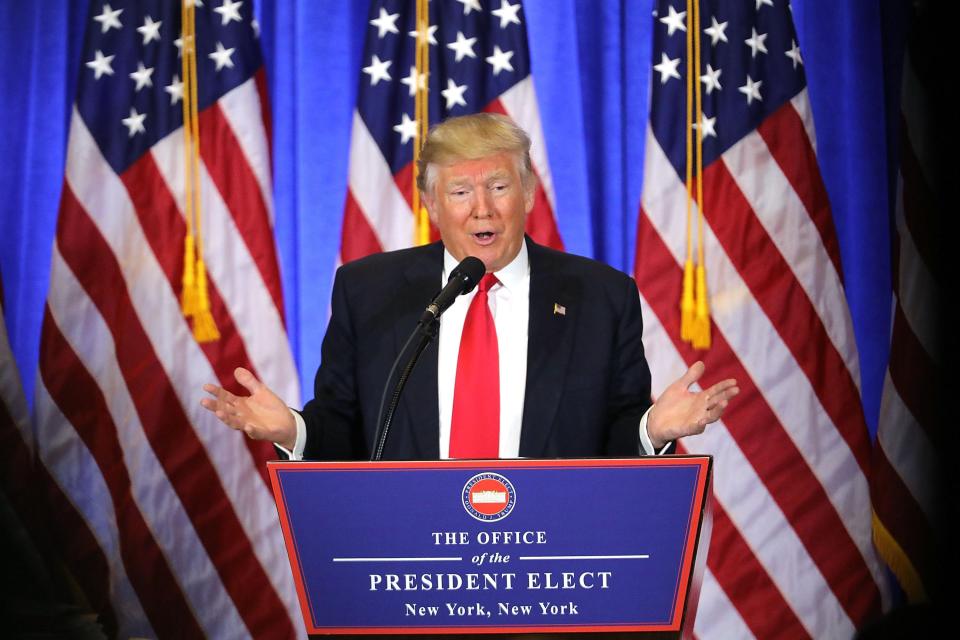  Donald Trump could struggle to make it to the end of his first term, bookies have predicted