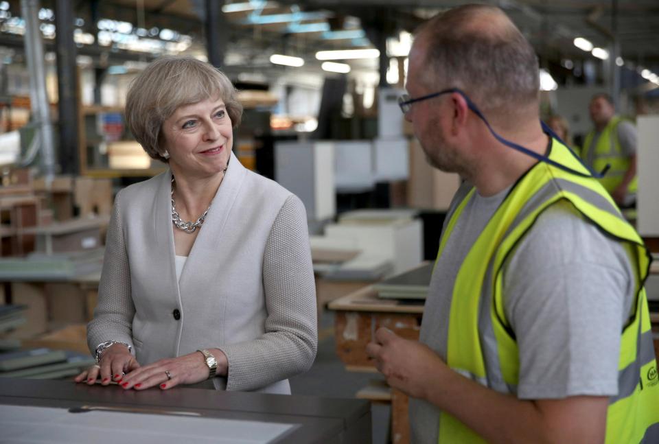  The PM wants to make Britain strong for British workers